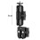 Single Headed Crab Clamp Reflector Motorcycle Bracket Selfie Pole Paraplu Statief Motorcycle Clip 6cm 3