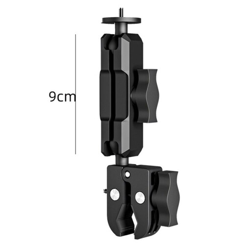 Single Headed Crab Clamp Reflector Motorcycle Bracket Selfie Pole Paraplu Statief Motorcycle Clip 6cm 2