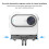 PULUZ Plastic Camera Dock voor  GO3 Duimcamera Magnetische Quick Release Basisstandaard Sportcamera-Accessoires 3