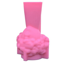 Moule en Silicone de Vase en Résine de Visage Humain Bricolage Style Nordique Vase en Forme Humaine Moule en Silicone de Gypse de Ciment de Béton