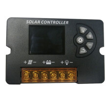 12V 24V Auto Solar Laadregelaar 10A Paneelcel Batterij Oplaadregelaar Verstelbare LCD-Display