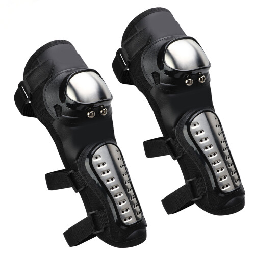 Adjustable Motorcycle Elbow Guards, Universal, PE & Rubber, One Size