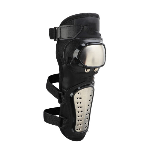 Adjustable Motorcycle Elbow Guards, Universal, PE & Rubber, One Size 1