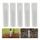 20pcs Corrugated Tree Guards Saplings Tree Trunk Protectors Tree Trunk Guard, Deer and Rabbit Protection Tree Guard Wrap 4
