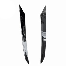 1 Paar Auto Voorbumper Chrome Trim Strip Cover 86375-J1000 86376-J1000 voor Fiesta 2018-2021 Decoratieve Strip