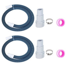 1-1/2 Tum Pool Filterslang Ersättningssats, 1,5 Tum Above Ground Pool Filterslang för Filter, Pump, Vakuum och Skimmer
