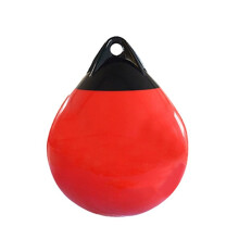 Heavy Duty PVC Boot Spatborden Bal Ronde Ankerboei Dock Bumper Bal Opblaasbare Bescherming Marine Mooring Boei Rood