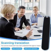 Scan-Übersetzungsstift, Mehrsprachig, Fotogenaue Offline-Übersetzung, 112 Sprachen, Textscan-Übersetzung, Blau