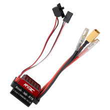 60A ESC RC Car ESC Gebürsteter Elektrischer Drehzahlregler 6V/2A BEC Ersatz für 1/10 RC Car, XT60-Stecker