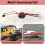 60A ESC RC Car ESC Brushed Electric Speed Controller 6V/2A BEC Replacement for 1/10 RC Car,for -Plug 7