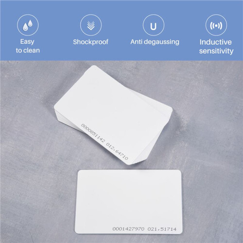 50 Pieces Intelligent Proximity TK4100 125kHz RFID Proximity Card Entry Empty ID Access 1
