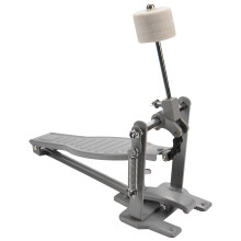 Bajo de AleacióN de Aluminio de Resorte Simple Pedal de Tambor para NiñOs Ajustable con Batidor de Lana Accesorios de Repuesto de PercusióN