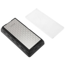 600# 1200# Double-Side Sharpener Diamond Whetstone Knife Sharpening Stone Kitchen Grit Chef Knife Grinding Tool