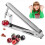 3 Stuks  Pitter Remover RVS Kersenboor Pitter Tool,  Seed Remover Multifunctionele Fruit Pit 4
