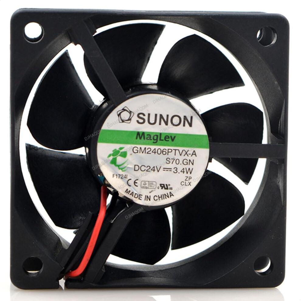 Gm2406ptvxa 24V Cooling Fan 60Mm 2Wire Performance Low Noise Pc Fan 9347817421941