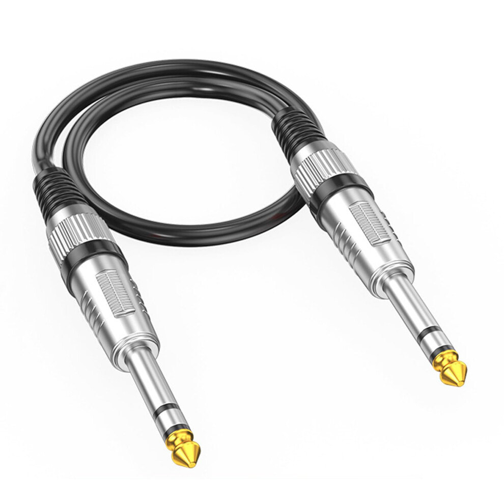 6.35Mm Stereo Sound Cable 30Cm To 10M Length Male To Male Connectors 1/4 Inch Trs Plug Studio And Live Performance Use 9382693023025