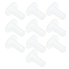 Tétine en silicone pour veau – 10 pièces – 6,2  6 cm – Transparent