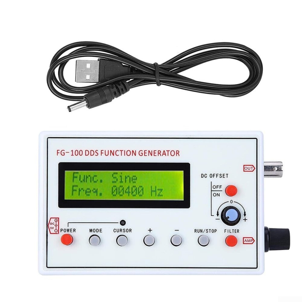 Fg100 Dds Signal Generator 1Hz500khz Accuracy With Sine Square Triangle Sawtooth Waveforms 9199774892919
