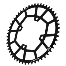 104BCD Aluminum 52Z Disc Kettenblatt für Mountainbike, Schwarz