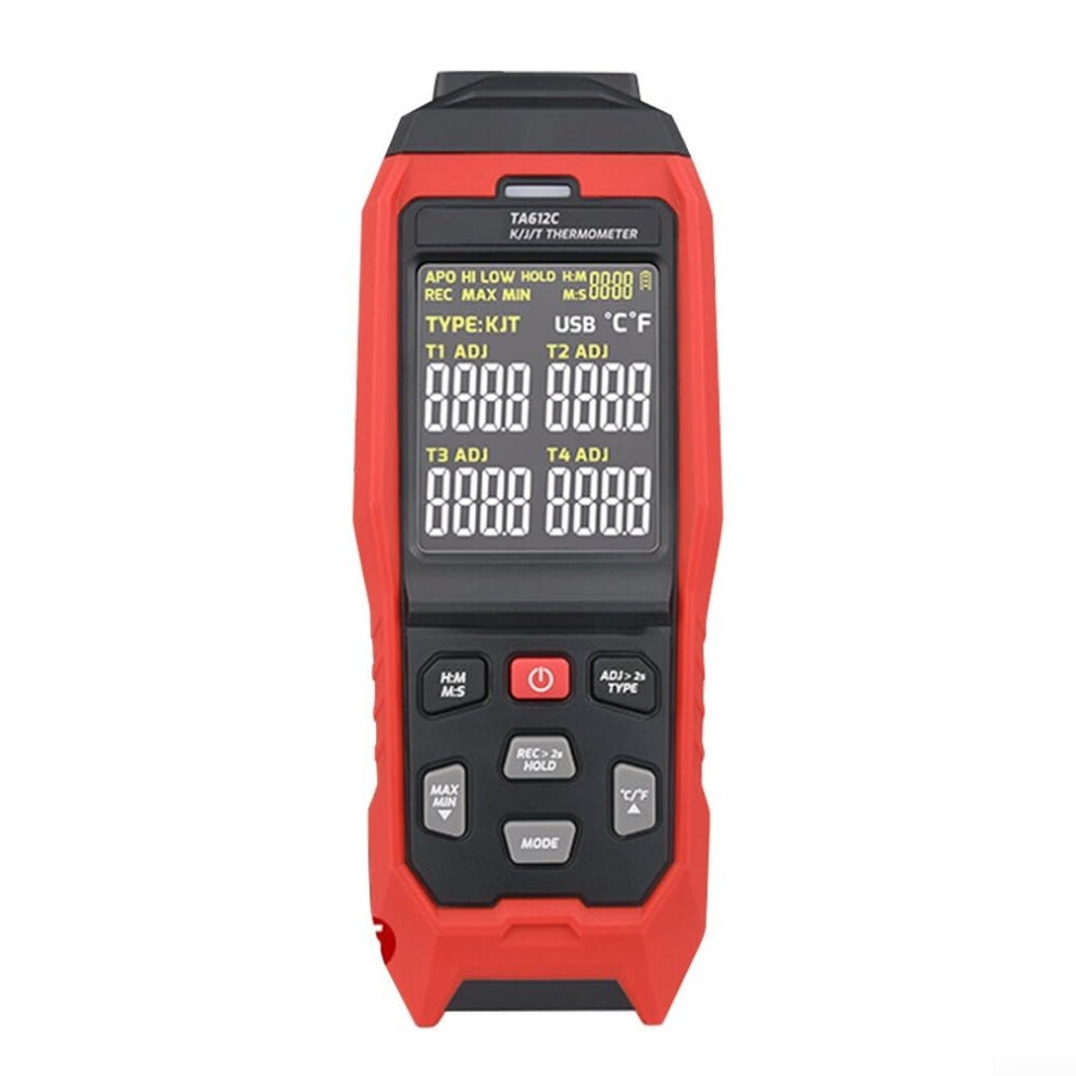 Advanced Digital Thermometer Supports K, J, T, E Thermocouple Types With Enhanced Measurement Features And  Accuracy