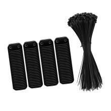Weatherproof Privacy Screen Fasteners Fixation Mounting-Set 2