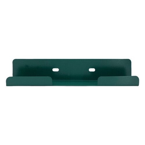 Outdoor Wheelie Bin Bracket Ensures Stability Trash-Dark green