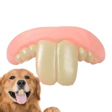 Dog Dorm Costume Soft Silicone Fake Teeth Mouthpiece For Dogs Rabbit Teeth Style Funny Pet Accessory