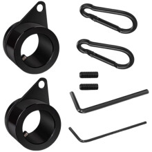 Aluminum Alloy Flagpole Spinner Rings Rotation Poles Spinner