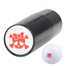 Stamp for Tennis Balls, Bow Skull Pattern, Reusable Waterproof Marker, Portable Ink Stencil Tool