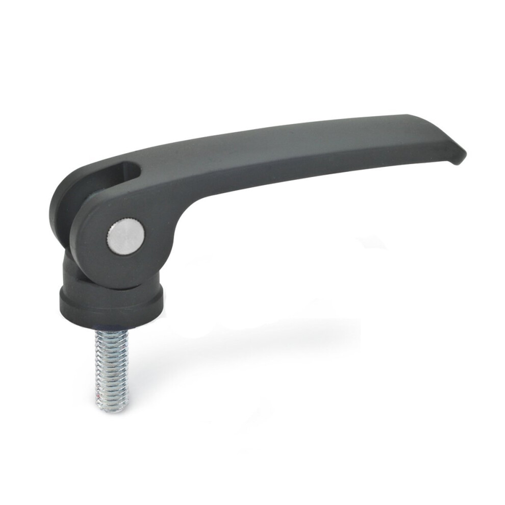 Gn 92782M825bb Eccentric Clamp With Screw, Form B Without Adjusting Nut, Thread Length L2 25 Mm 9189345484742