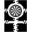 Dartboard Wall Protector Surround Ring 17.7' Density Foam Guard for Home Use 4