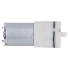 Mini Electric Pneumatic Diaphragm Vacuum Pump 370 White DC24V 1 Port