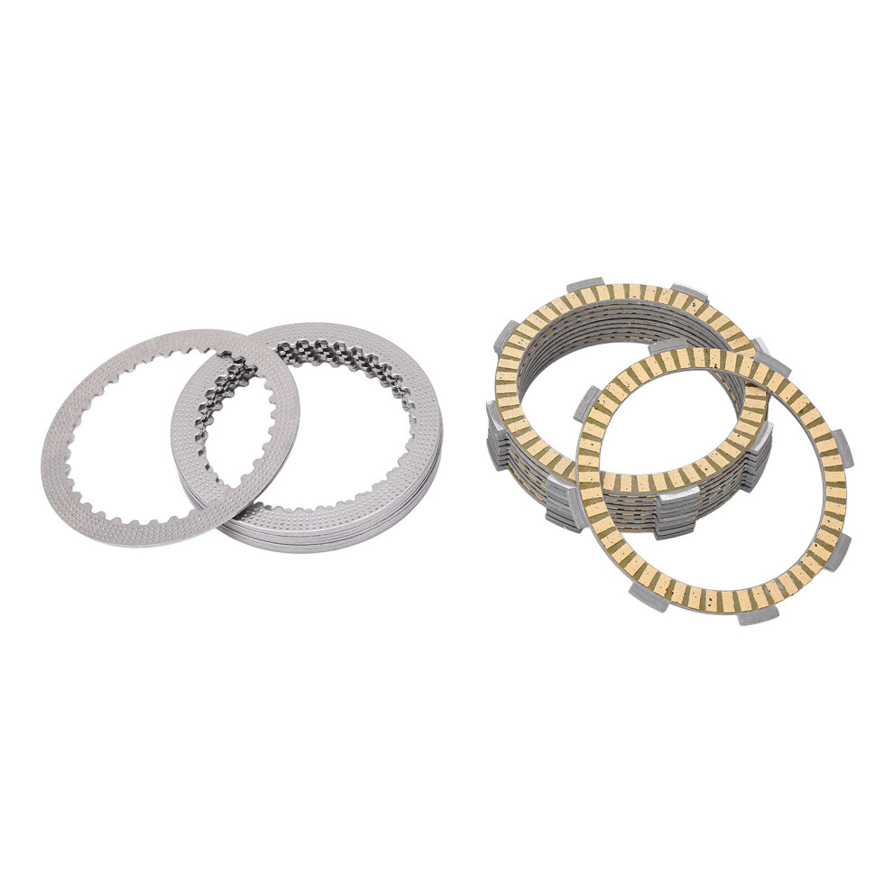 Motorcycle Clutch Friction Plate Kit 22201-166-000 For Vfr400r Nc30 1989-1992 3571374757403