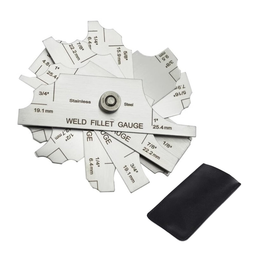 Fillet Welding Set Gage Metric And Inch Fillet Weld Measurement Gage For Weld Inspections 9189345485084
