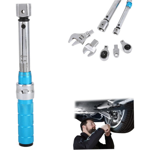 Spanner Wrench Adjustable Torque, Quick Release Open End Torque, Heavy Duty NonSlip Handle, 525 Nm, Mini Split Tools 2