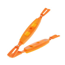 Bike Reflectors 1 Pair Bright Durable Wheel Reflectors for Nighttime Safety and Visibility for Bikes and Trailers
