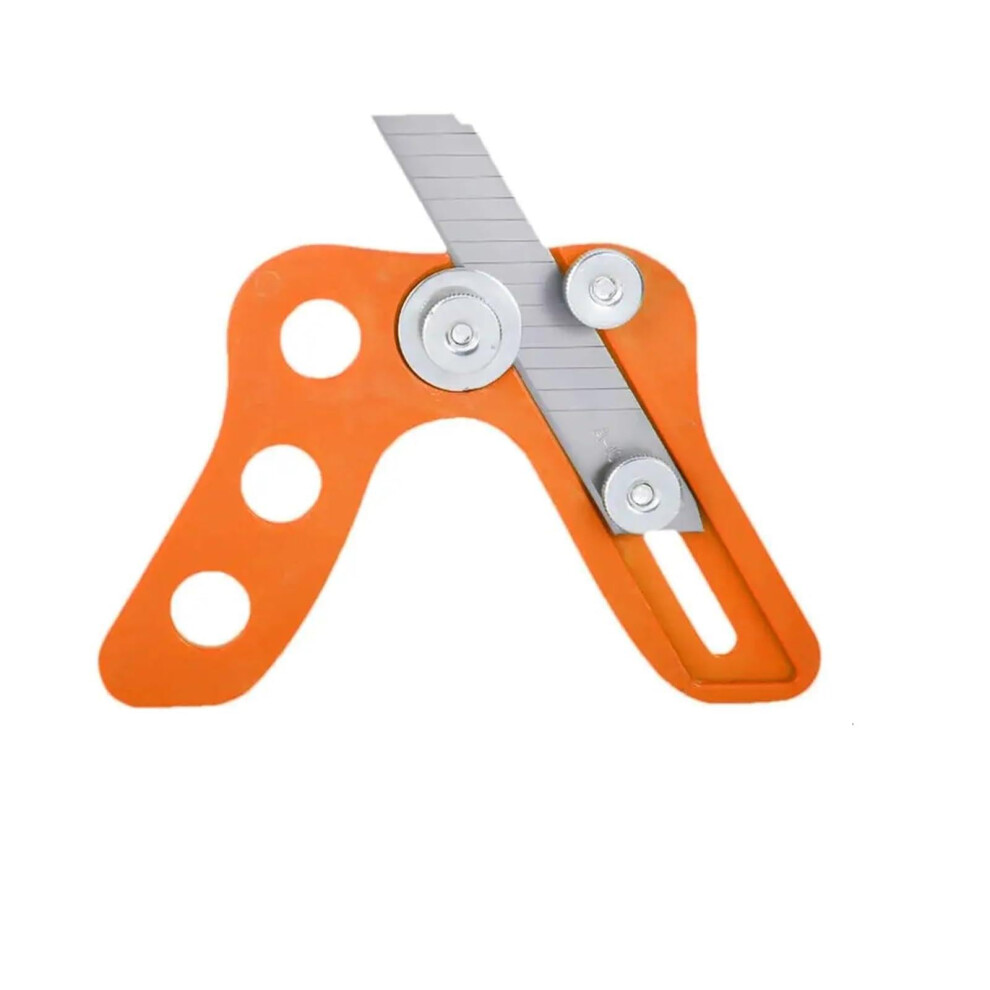 Manual Edge Banding Trimmer Veneer Edge Cutter Wood Chamfer Plane Fillet Scraper Deburring Lingli Alloy 9189345485701