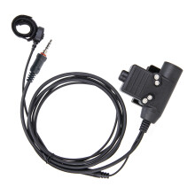 Prise de câble PTT pour adaptateur de talkie-walkie Vertex VX‑6R