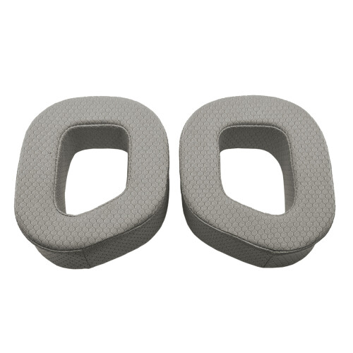 Oreillettes confortables, coussinets d'oreille à-Filet gris
