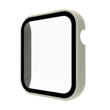 PC mince pour protection d'écran de coque pour-Blanc
