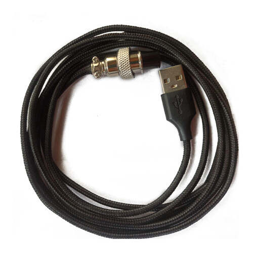 Câble USB de remplacement tressé, fil de connexion pour Panthera