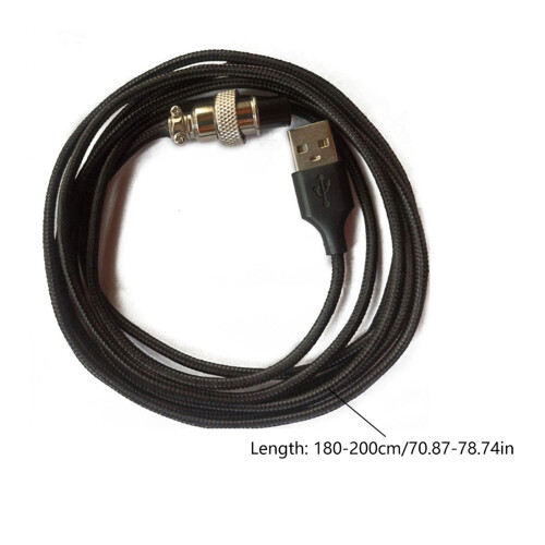 Câble USB de remplacement tressé, fil de connexion pour Panthera 1