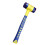 Portable Ergonomic Floor Tile Tapping Installation Hammer Detachable Handle 35mm Watch  Hardware Tool 1