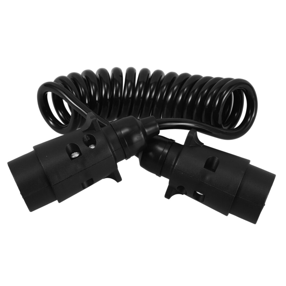 Adjustable Trailer Wiring Harness With 7 Pin Rv Connector Adapter, Heavy Duty Cable Extension 9199774896047
