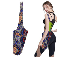 Yoga Carrying Bag With Pockets, Long Shoulder Strap, Fits Most Mats, Yoga Accessories Organizer, Pilates Rug Container