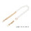 1St Modeaccessoire Bag Replacement Shoulder Strap Met Metaal En Acryl 2
