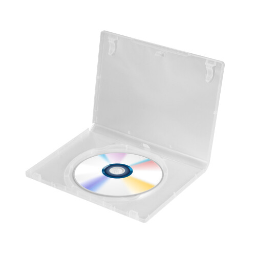 6Pcs Portable White Cd Case Separate Design Large Capacity for Storage 1