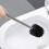 3Pcs Plastic Toilet Brush Heads Replacement For Home Use Black 4