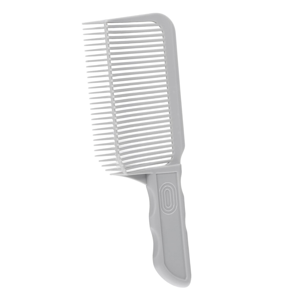 Unisex Fading Comb Hairdressing Tool With Curved Edge For Precise Flat Styling Mens Haircut Positioning Comb For Barbers