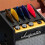 Gitarrvalshållare Plektrumhållare Gitarrförstärkare Högtalarvalshållare Retro Gitarrförstärkare Modell för Musiker Gitarrspelare 5
